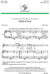 Child of God SATB choral sheet music cover